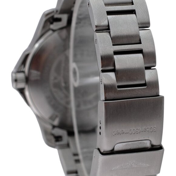 Rare Longines Hydro Conquest EF Co 39mm Men's Watch Red Bezel Reference L3.688.4 - Picture 5 of 10